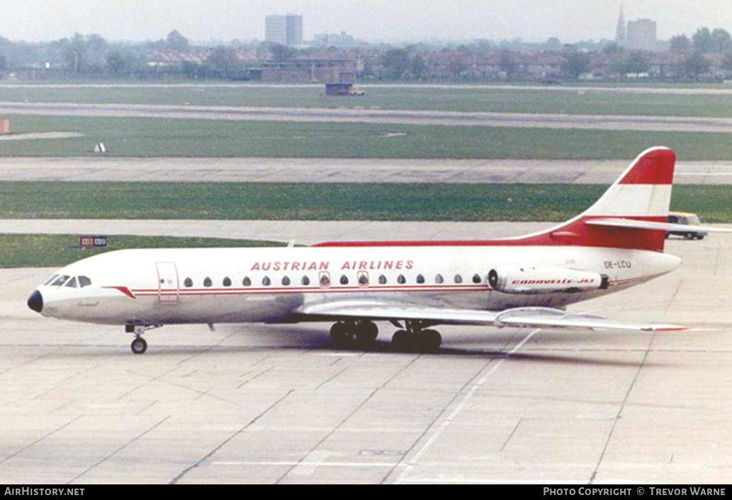Aircraft Photo of OE-LCU | Sud SE-210 Caravelle VI-R | Austrian Airlines | AirHistory.net #294828
