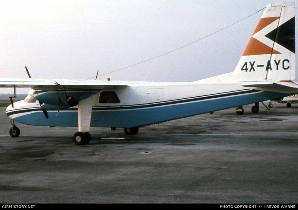 Aircraft Photo of 4X-AYC | Britten-Norman BN-2A-26 Islander | AirHistory.net #294829