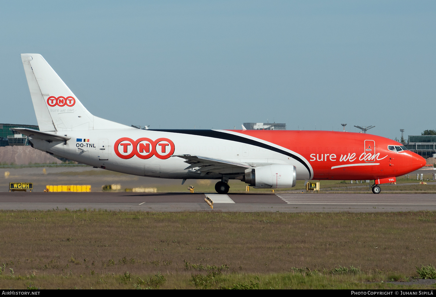 Aircraft Photo of OO-TNL | Boeing 737-34S(SF) | TNT Airways | AirHistory.net #294834