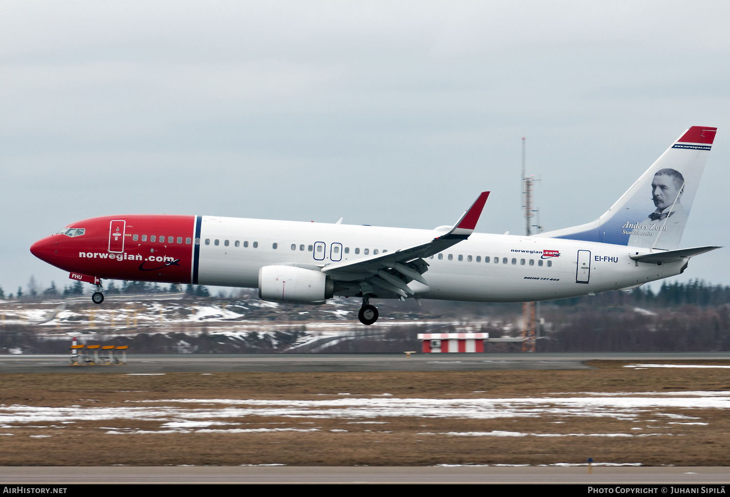 Aircraft Photo of EI-FHU | Boeing 737-8JP | Norwegian | AirHistory.net #294842
