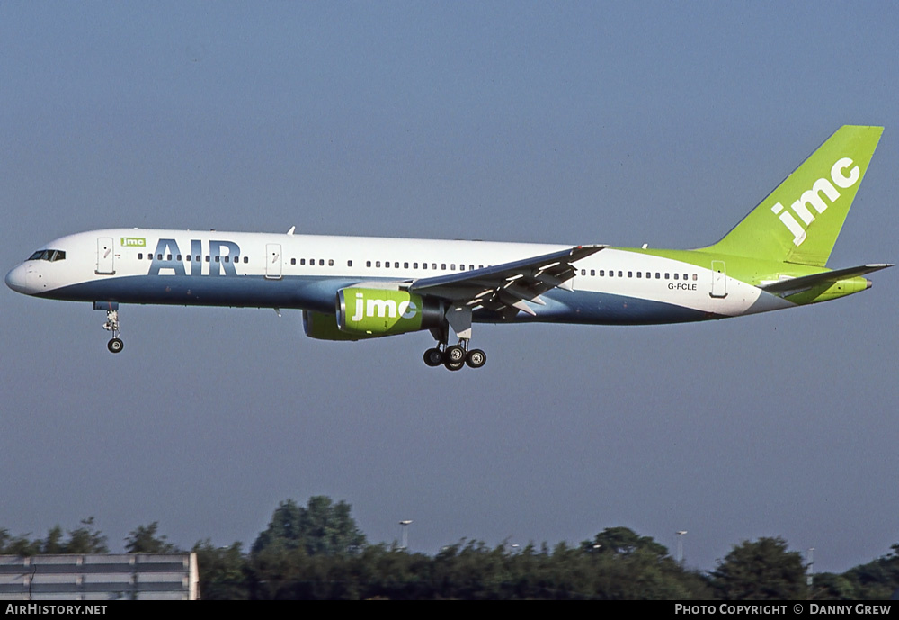 Aircraft Photo of G-FCLE | Boeing 757-28A | JMC Air | AirHistory.net #294851