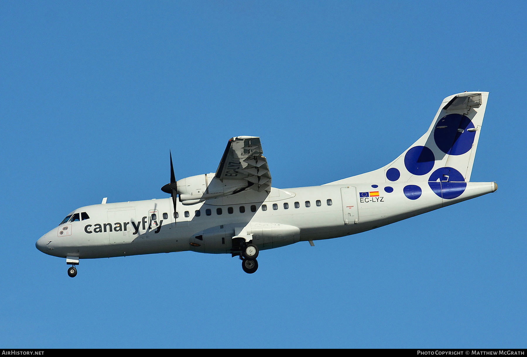 Aircraft Photo of EC-LYZ | ATR ATR-42-300 | Canaryfly | AirHistory.net #294854