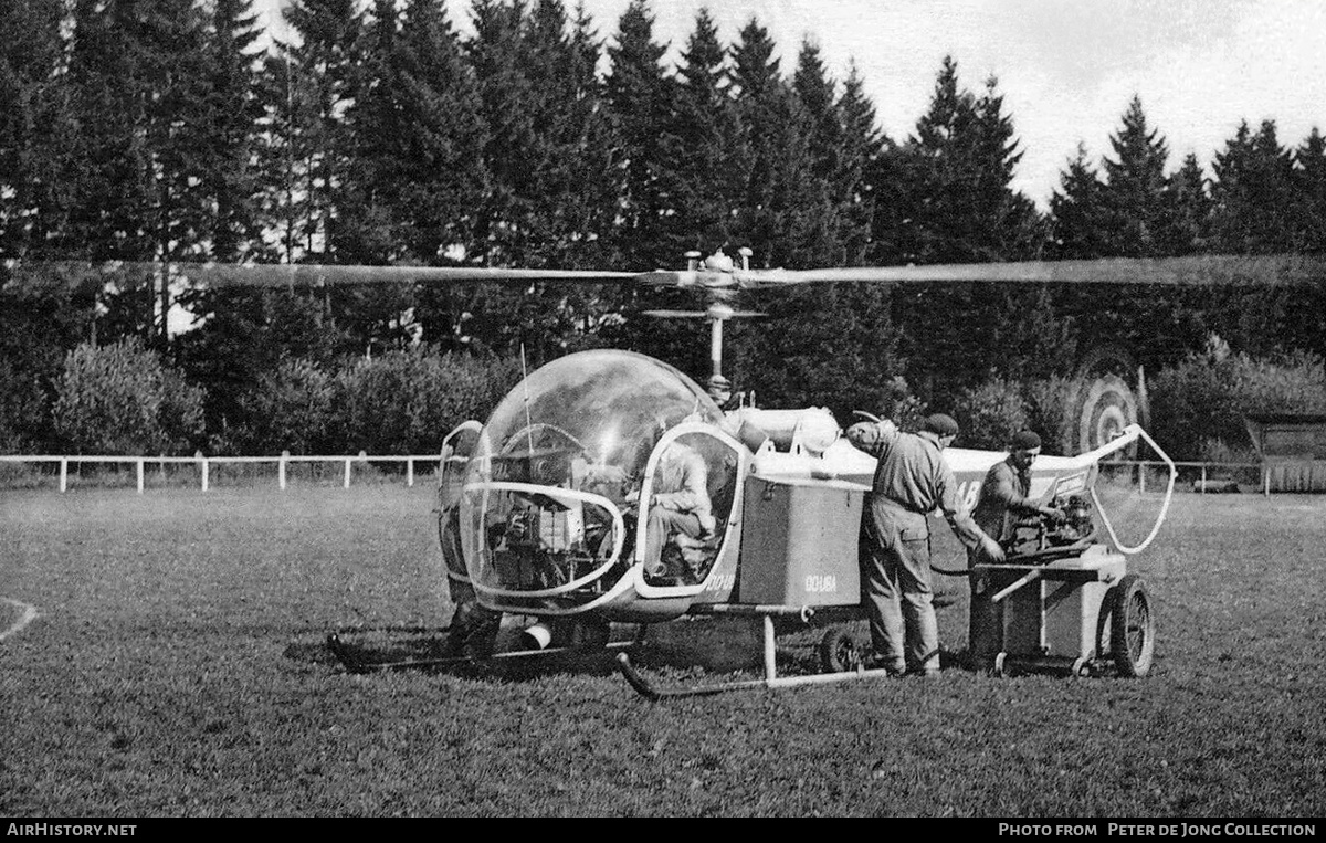 Aircraft Photo of OO-UBA | Bell 47D-1 | Sabena | AirHistory.net #294856