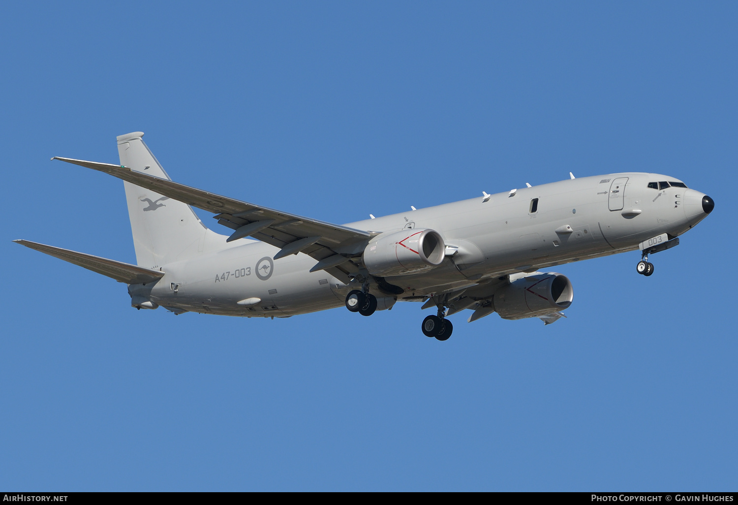 Aircraft Photo of A47-003 | Boeing P-8A Poseidon | Australia - Air Force | AirHistory.net #294860