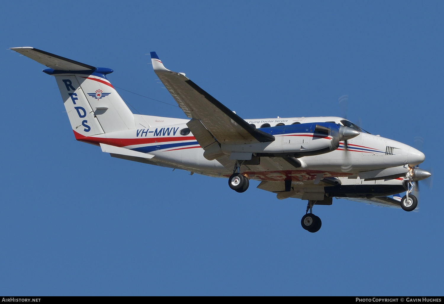 Aircraft Photo of VH-MWV | Raytheon B200 King Air | Royal Flying Doctor Service - RFDS | AirHistory.net #294861