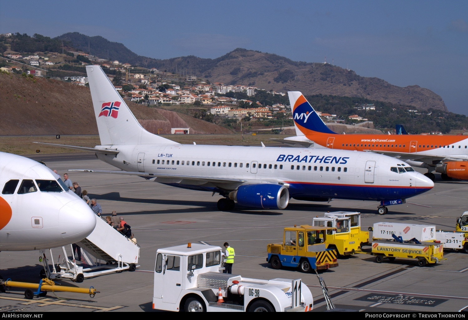 Aircraft Photo of LN-TUK | Boeing 737-705 | Braathens | AirHistory.net #294893