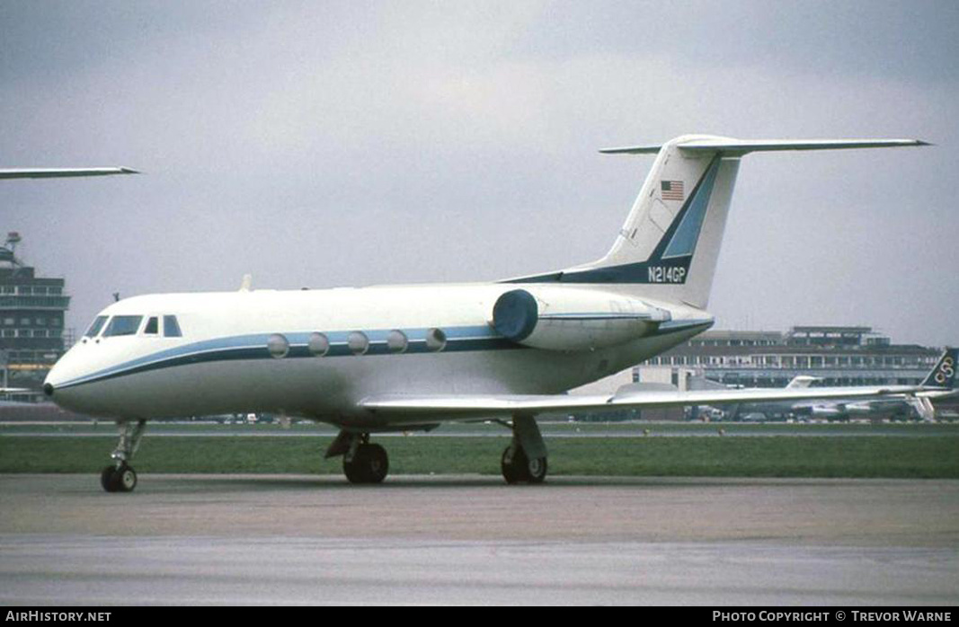 Aircraft Photo of N214GP | Grumman G-1159 Gulfstream II | AirHistory.net #294896