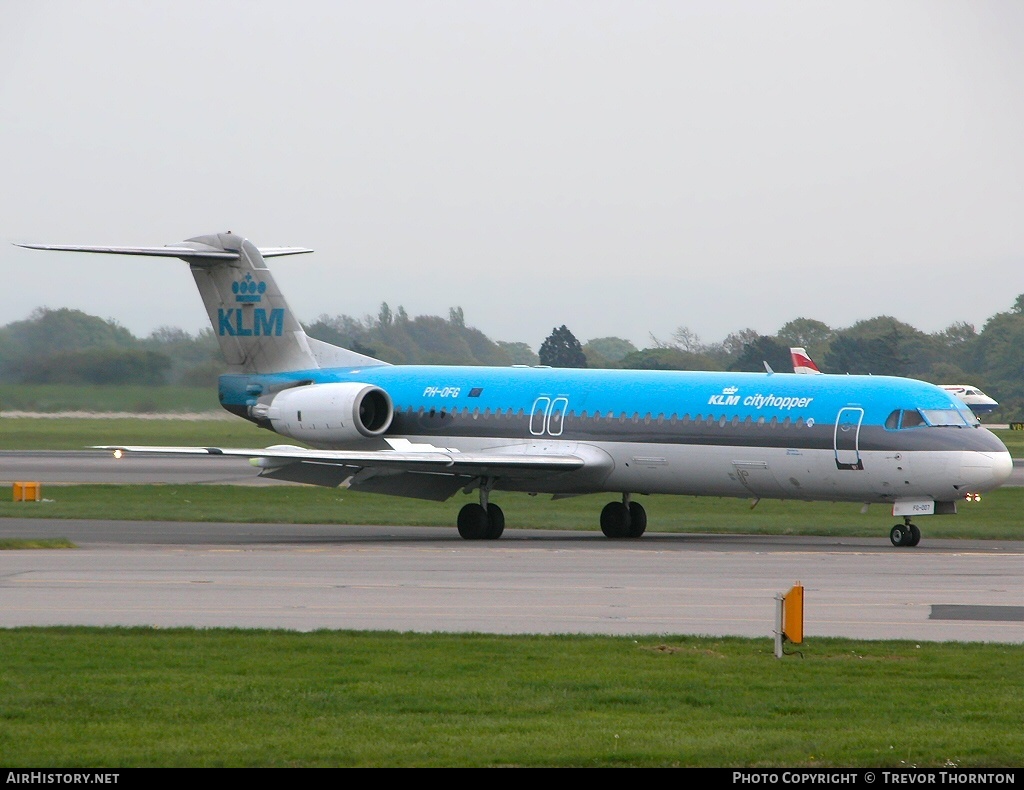 Aircraft Photo of PH-OFG | Fokker 100 (F28-0100) | KLM Cityhopper | AirHistory.net #294913