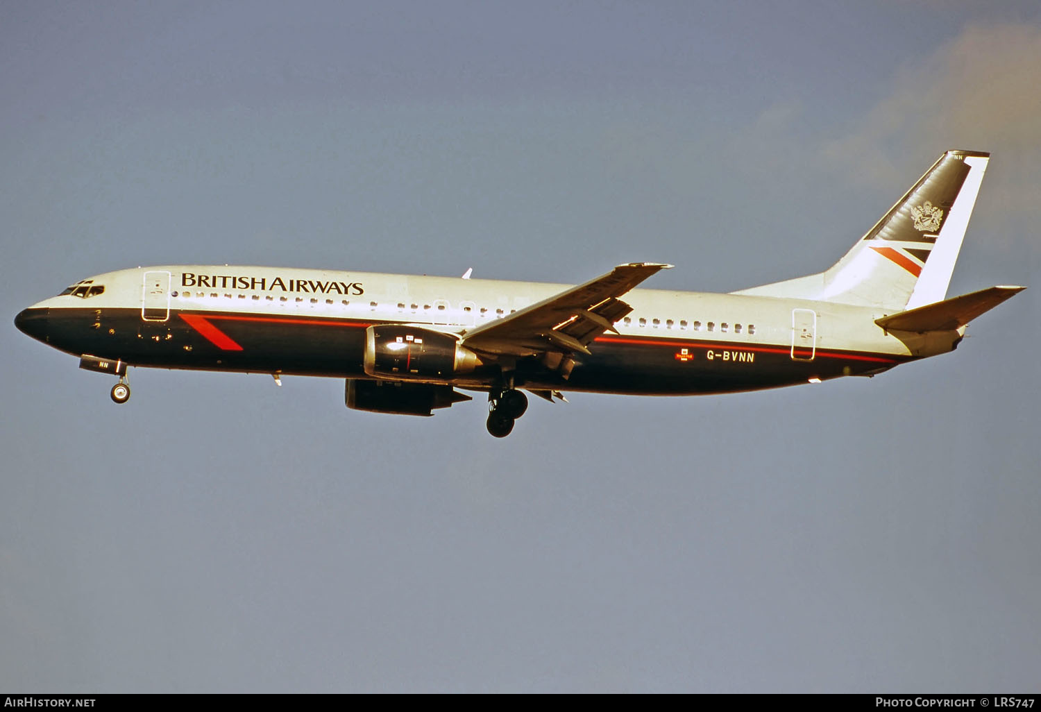 Aircraft Photo of G-BVNN | Boeing 737-4S3 | British Airways | AirHistory.net #294919