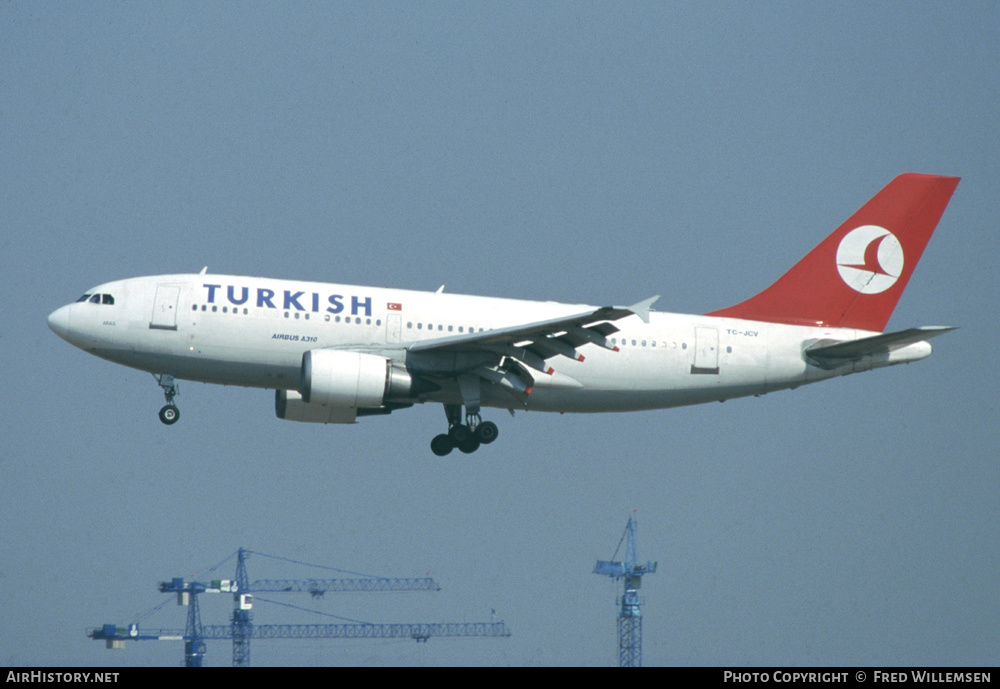 Aircraft Photo of TC-JCV | Airbus A310-304 | Turkish Airlines | AirHistory.net #294923