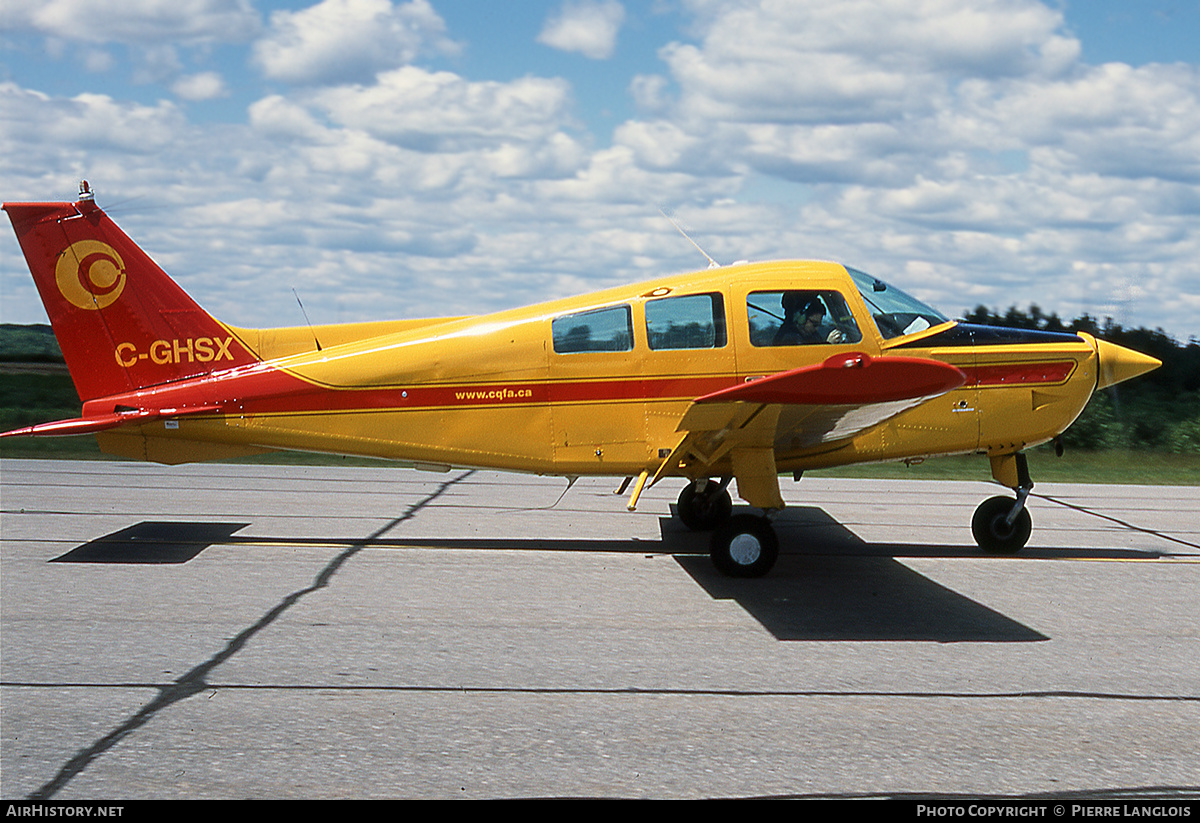 Aircraft Photo of C-GHSX | Beech C23 Sundowner 180 | CQFA - Centre Québécois de Formation Aéronautique | AirHistory.net #294936