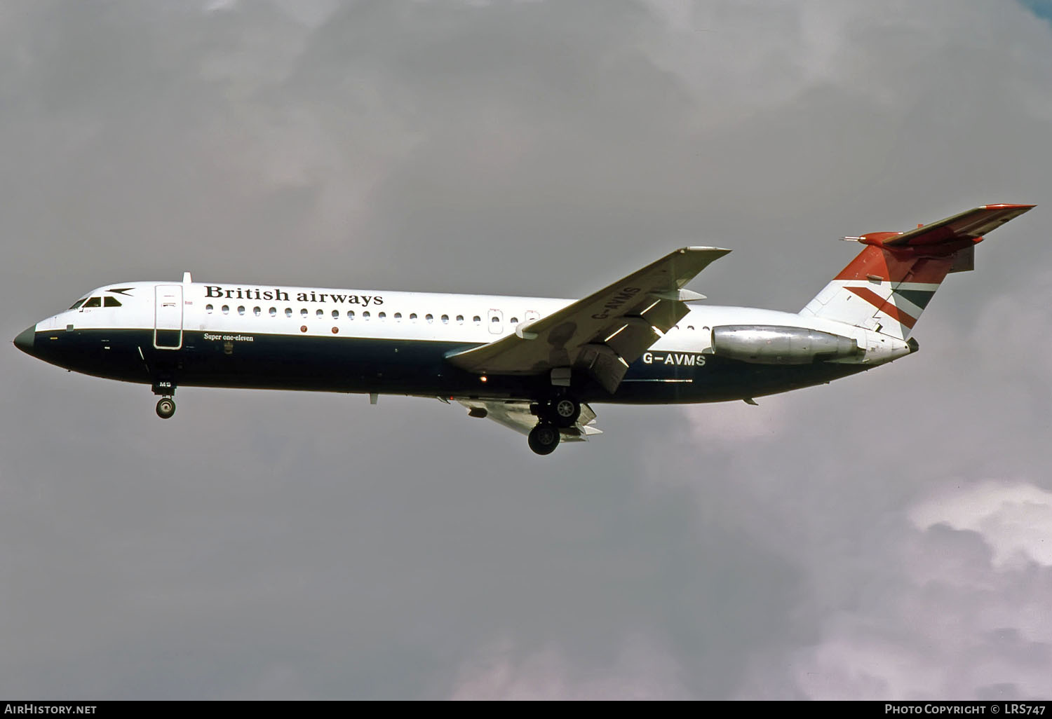 Aircraft Photo of G-AVMS | BAC 111-510ED One-Eleven | British Airways | AirHistory.net #294938