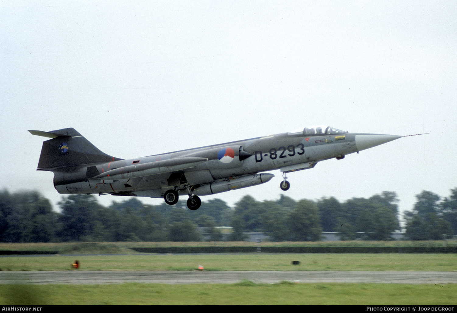 Aircraft Photo of D-8293 | Lockheed RF-104G Starfighter | Netherlands - Air Force | AirHistory.net #294941