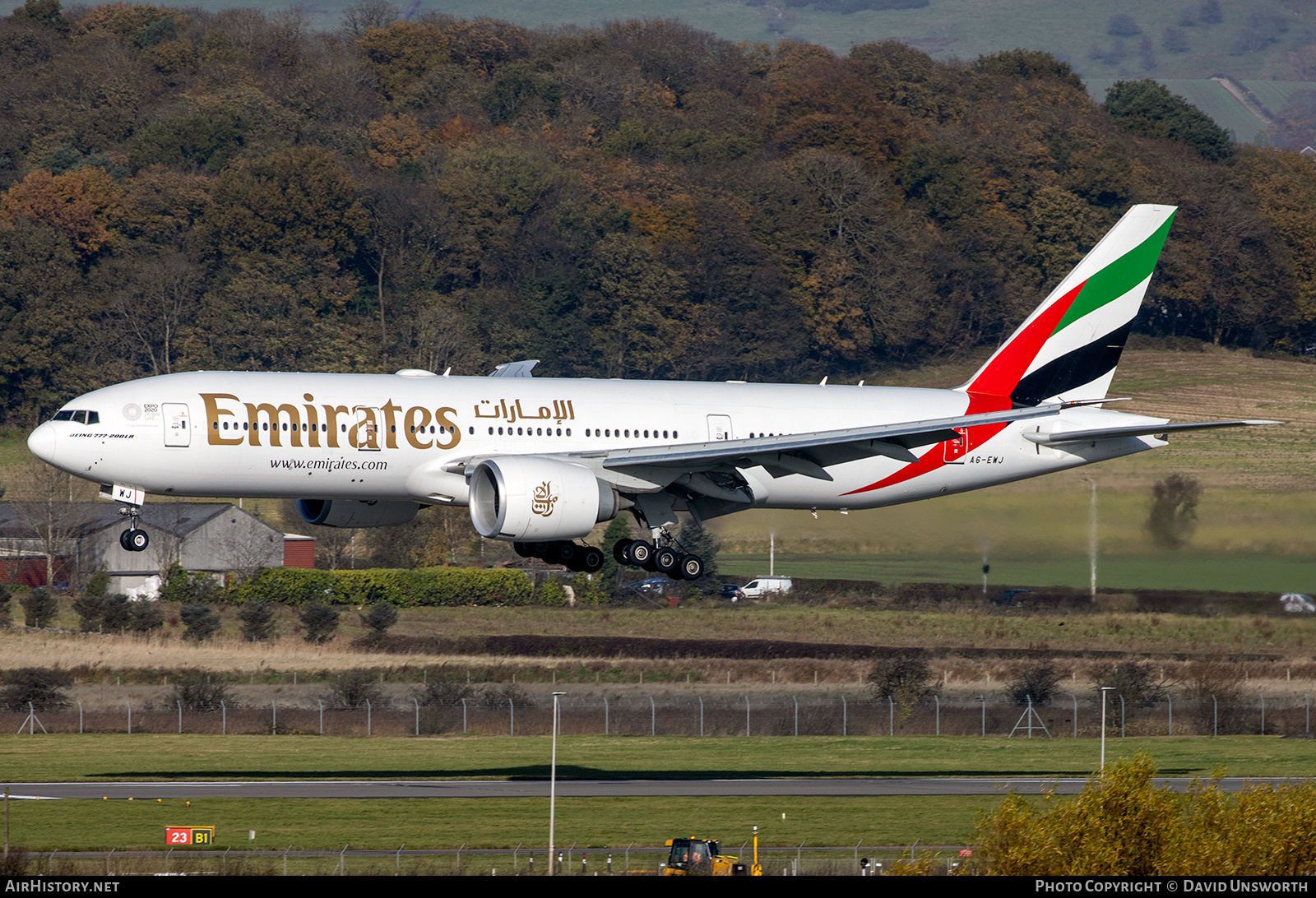 Aircraft Photo of A6-EWJ | Boeing 777-21H/LR | Emirates | AirHistory.net #294952
