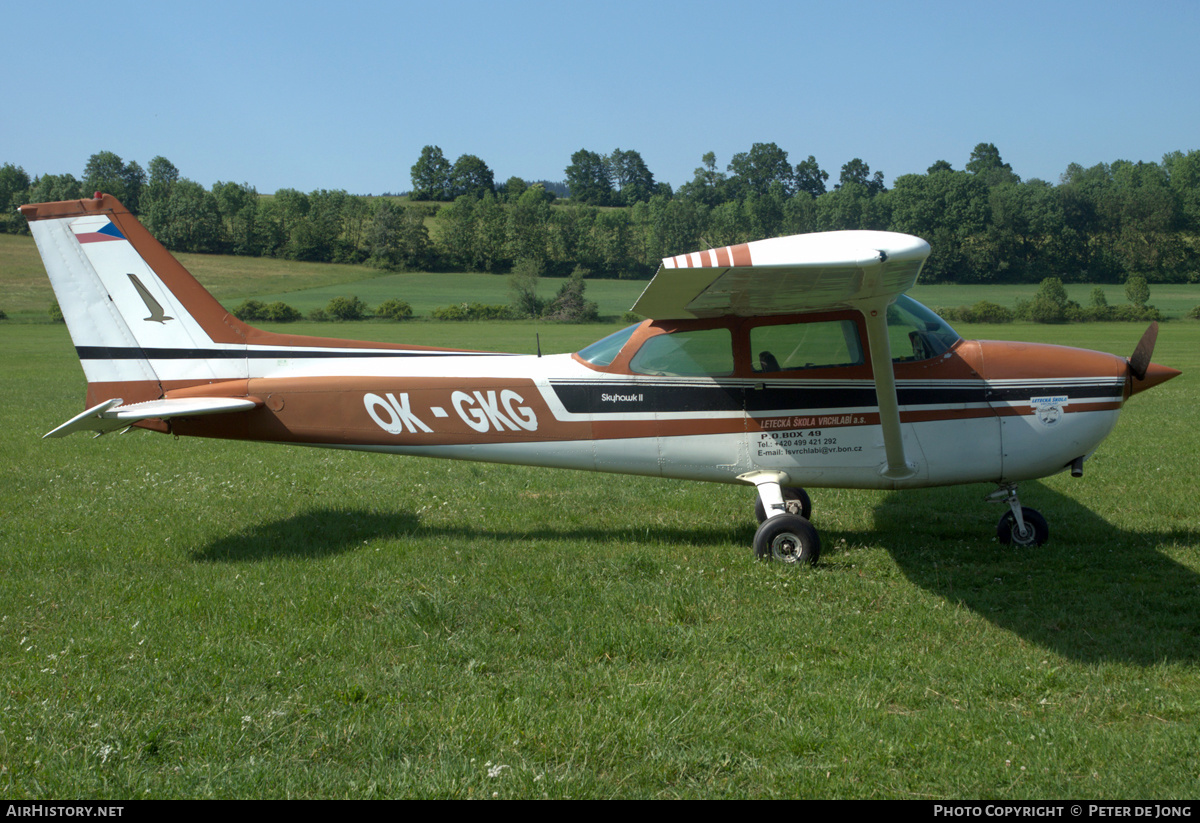 Aircraft Photo of OK-GKG | Cessna 172M Skyhawk II | Letecká Škola Vrchlabí | AirHistory.net #294960