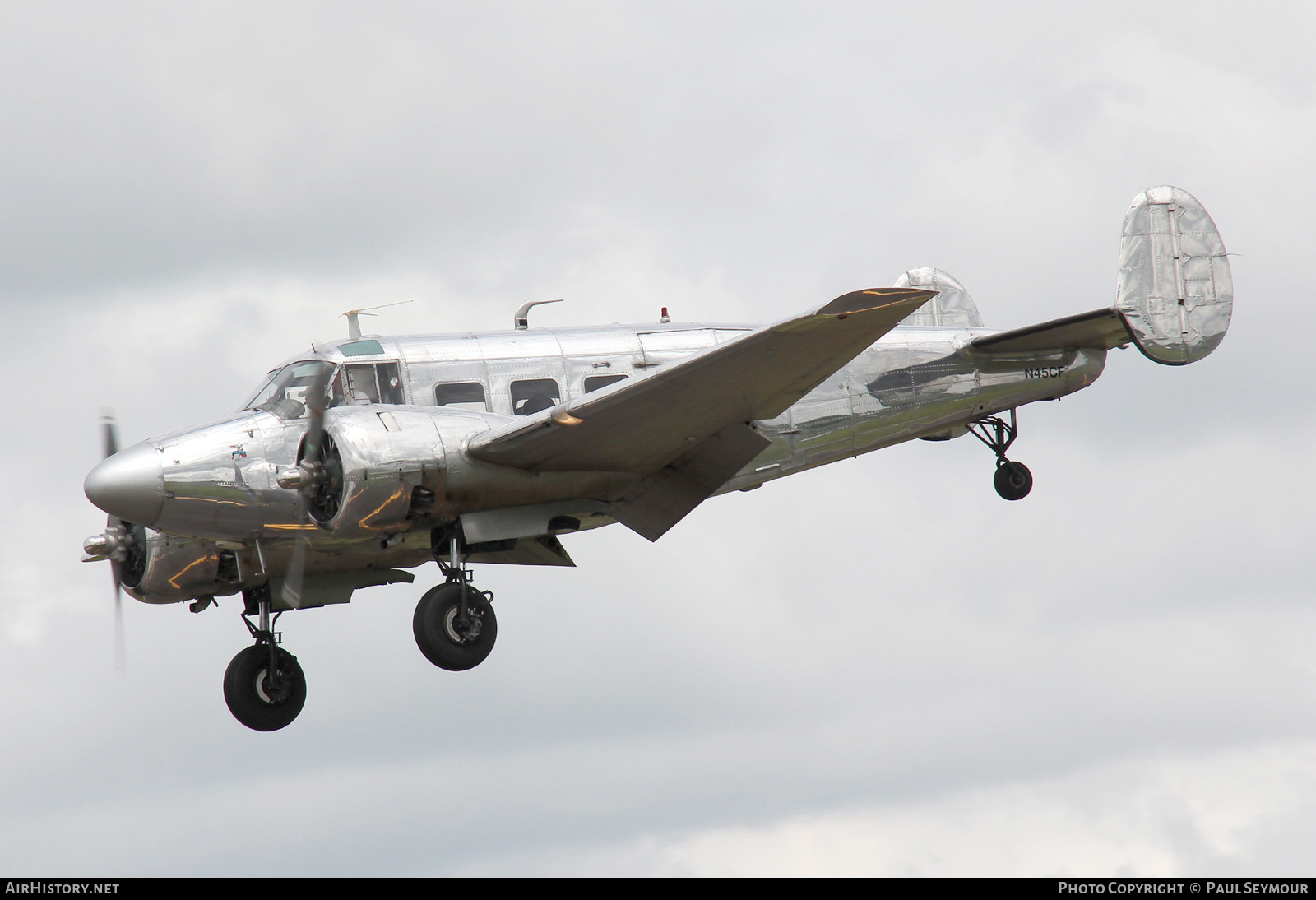 Aircraft Photo of N45CF | Beech G18S | AirHistory.net #294978
