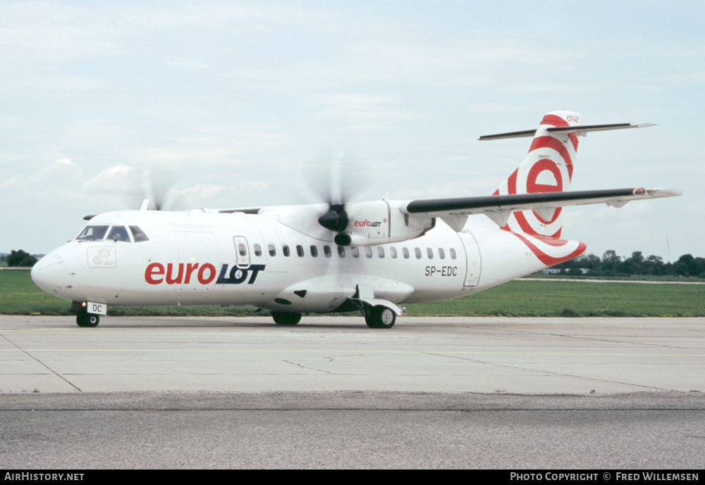 Aircraft Photo of SP-EDC | ATR ATR-42-500 | EuroLOT | AirHistory.net #294981