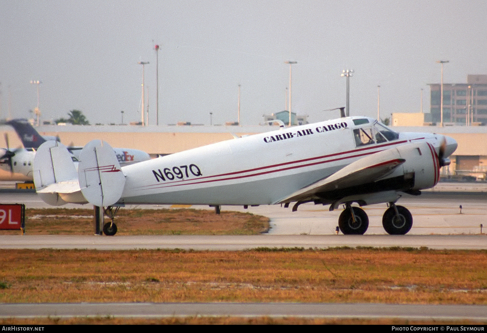 Aircraft Photo of N697Q | Beech G18S | Carib-Air Cargo | AirHistory.net #294992