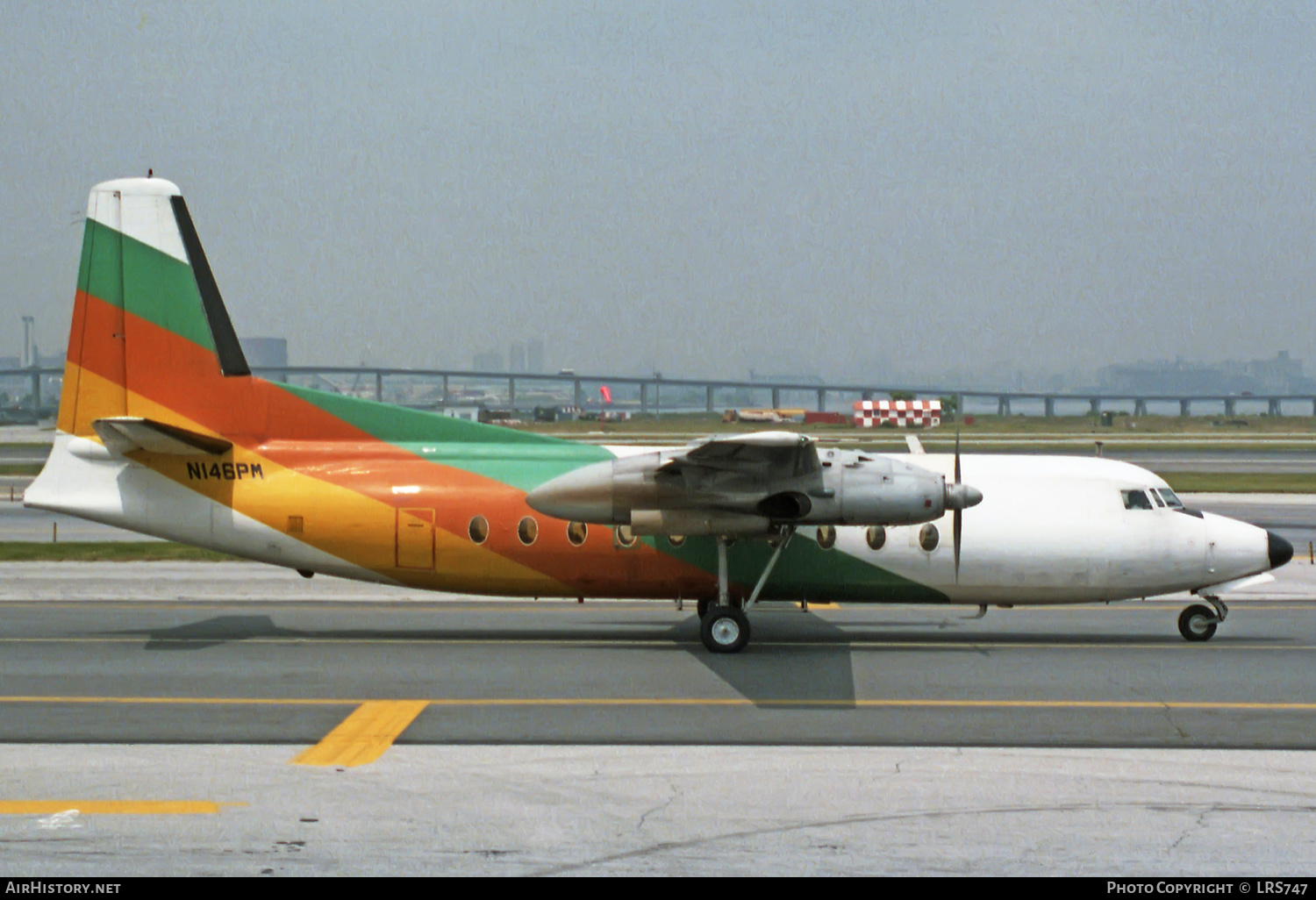 Aircraft Photo of N146PM | Fokker F27-100 Friendship | Business Express Airlines - BEX | AirHistory.net #294998
