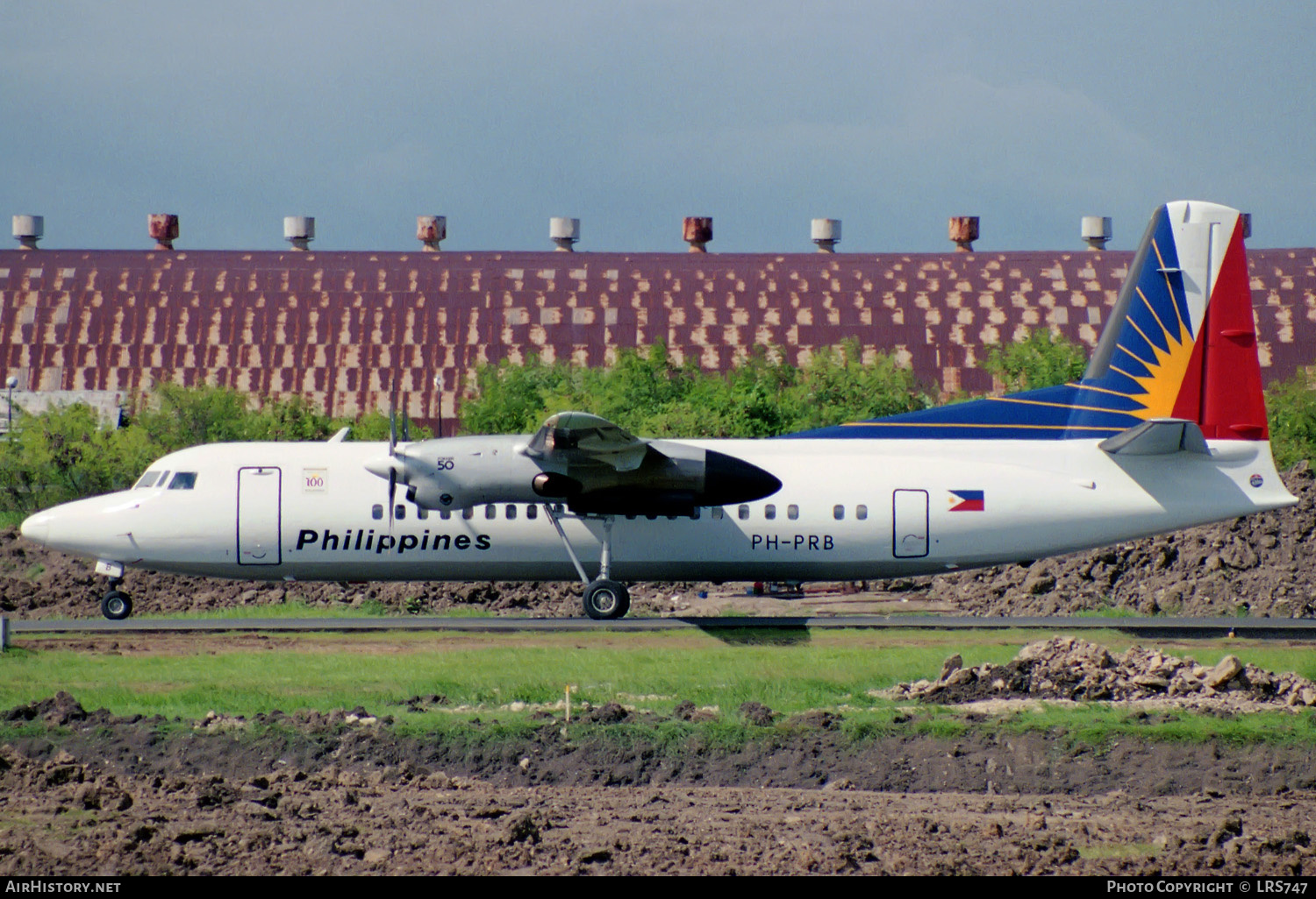 Aircraft Photo of PH-PRB | Fokker 50 | Philippine Airlines | AirHistory.net #295005