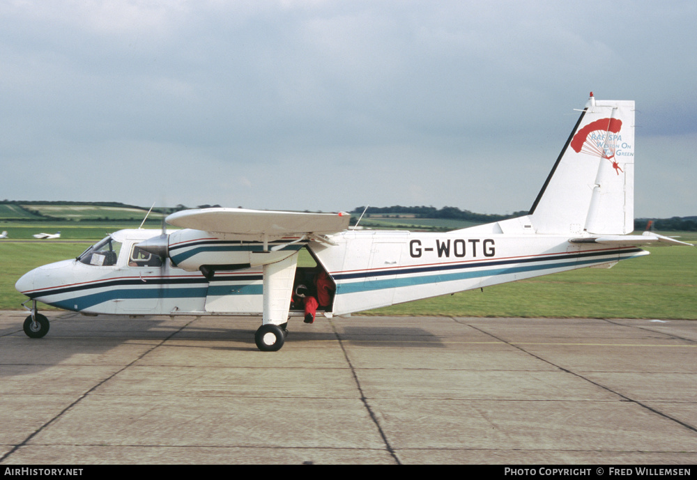 Aircraft Photo of G-WOTG | Pilatus Britten-Norman BN-2T Islander | RAF SPA | AirHistory.net #295006