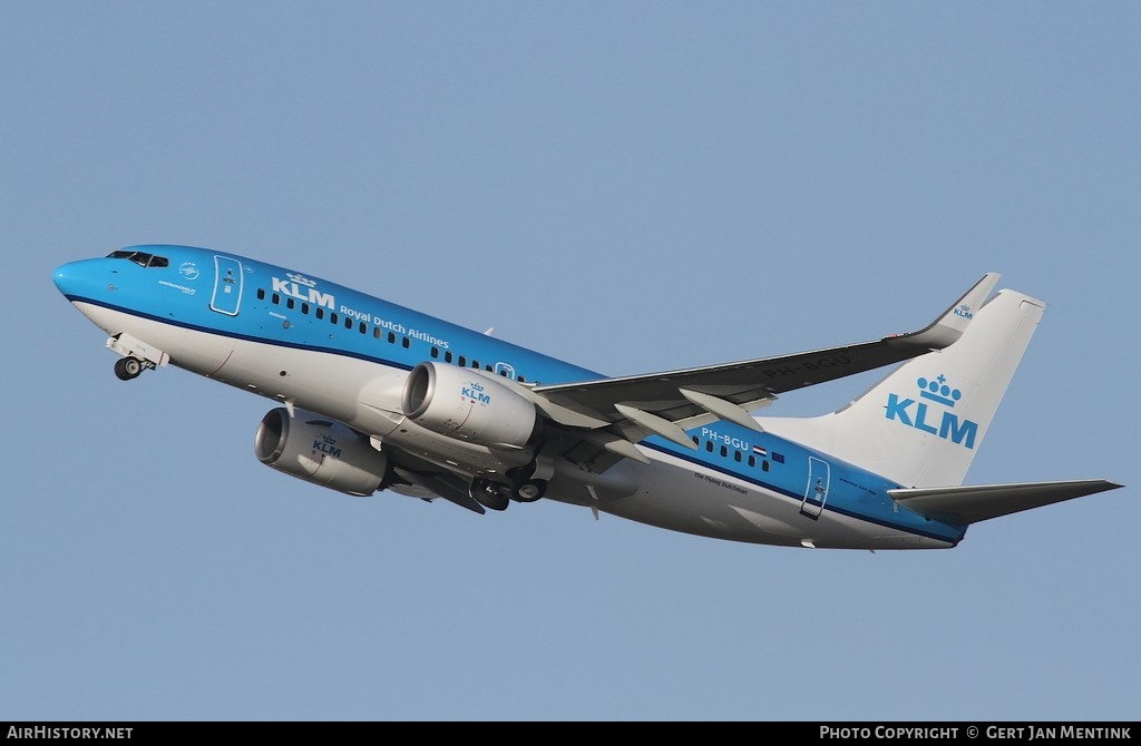 Aircraft Photo of PH-BGU | Boeing 737-7K2 | KLM - Royal Dutch Airlines | AirHistory.net #295016