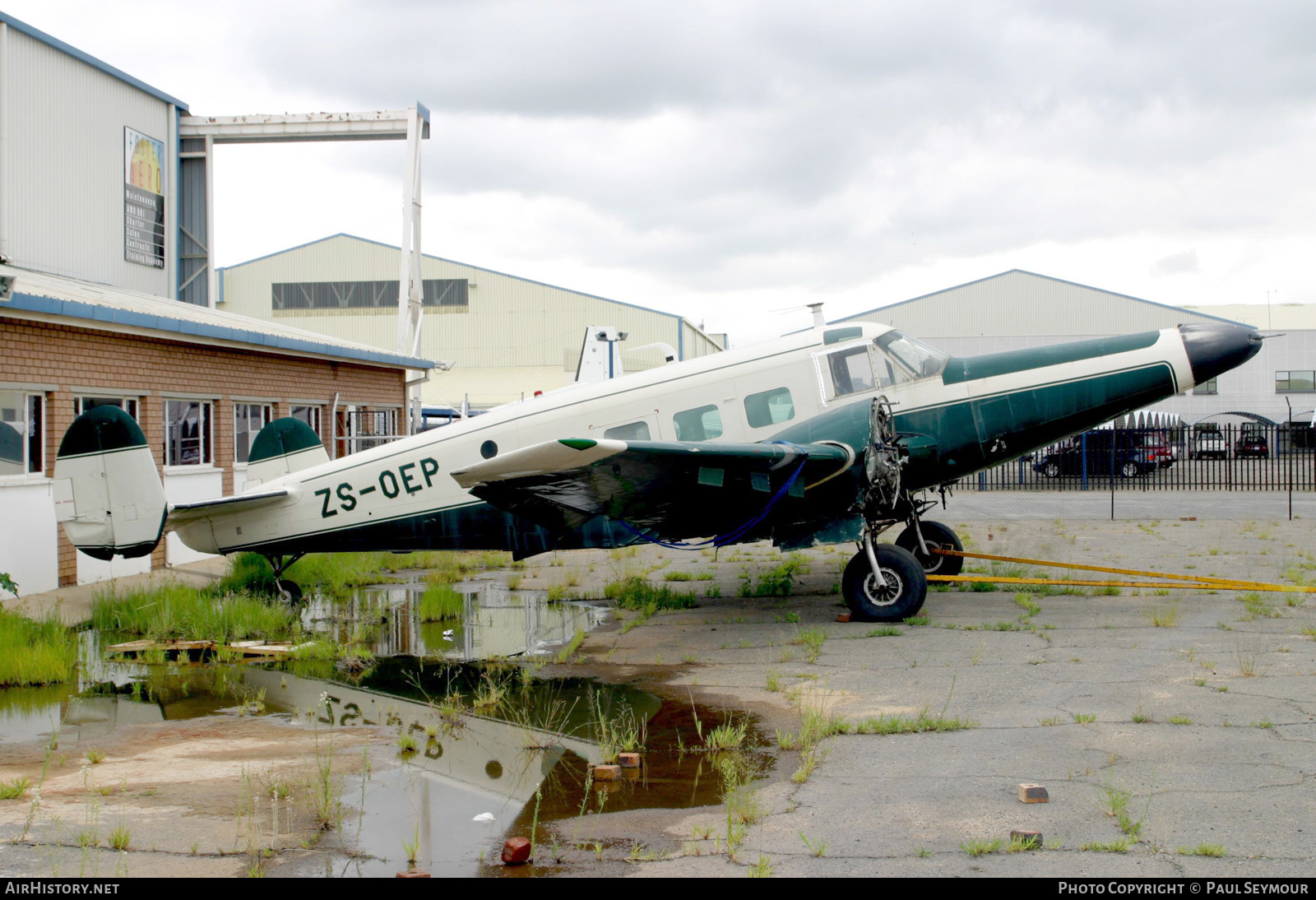 Aircraft Photo of ZS-OEP | Beech G18S | AirHistory.net #295018