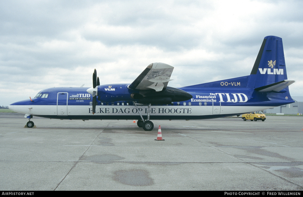 Aircraft Photo of OO-VLM | Fokker 50 | VLM Airlines | AirHistory.net #295035