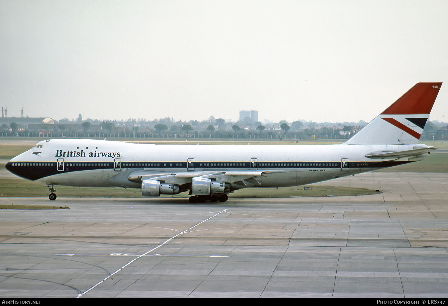 Aircraft Photo of G-AWNG | Boeing 747-136 | British Airways | AirHistory.net #295047