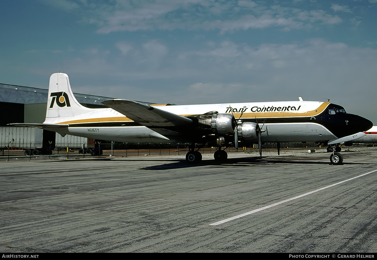 Aircraft Photo of N515TY | Douglas DC-6B(F) | Trans Continental Airlines | AirHistory.net #295116