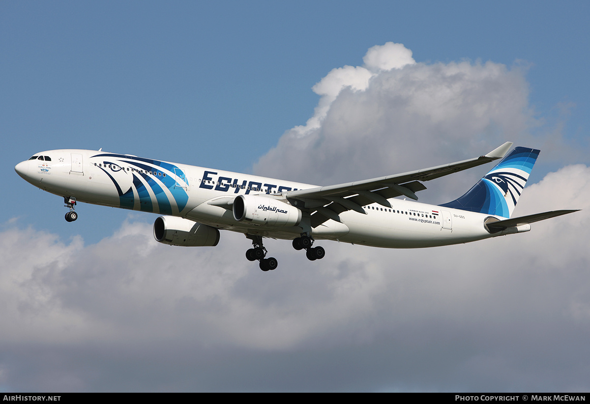 Aircraft Photo of SU-GDS | Airbus A330-343 | EgyptAir | AirHistory.net #295121
