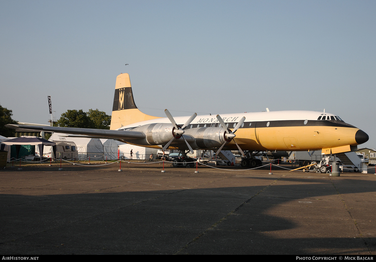 Aircraft Photo of G-AOVT | Bristol 175 Britannia 312 | Monarch Airlines | AirHistory.net #295129