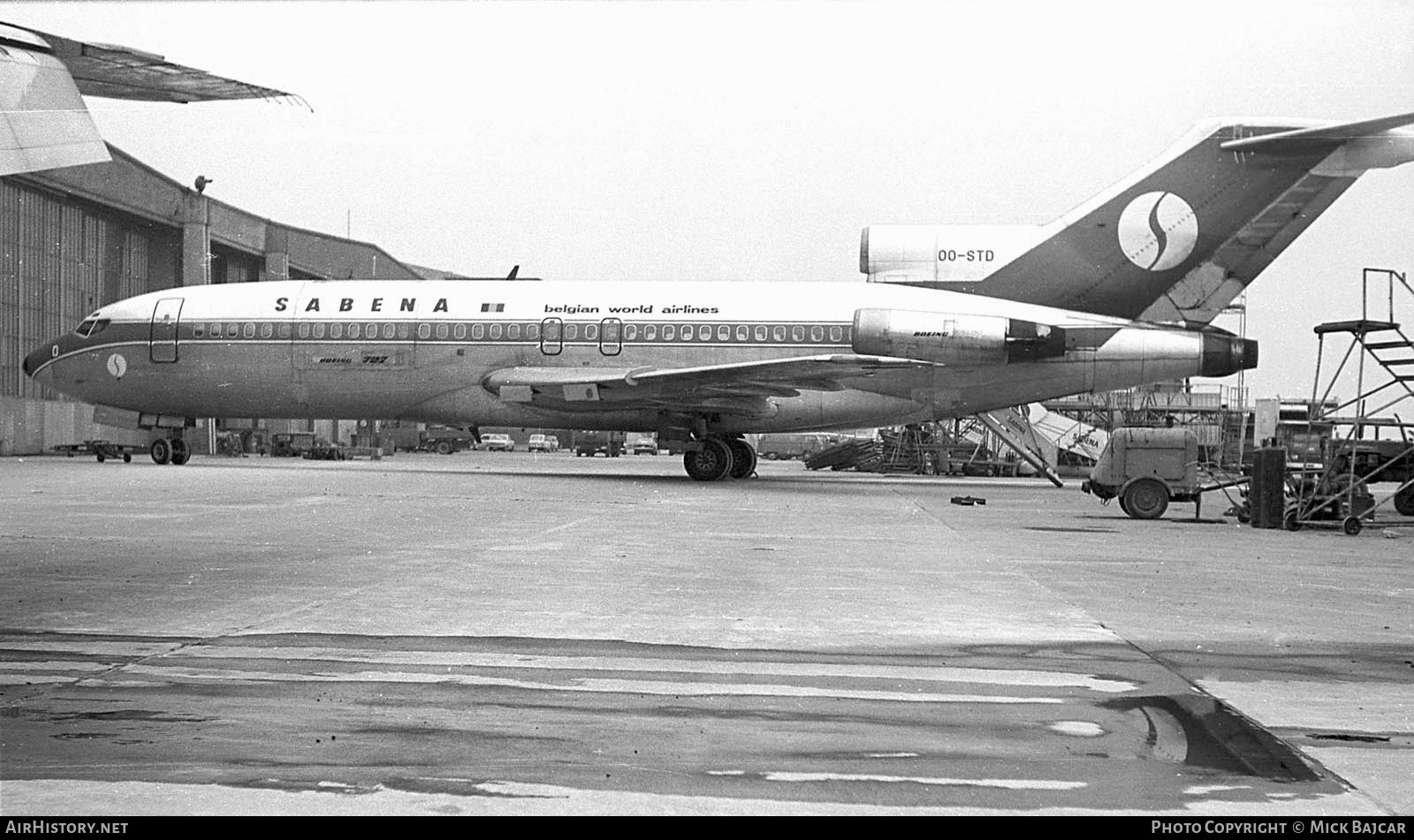 Aircraft Photo of OO-STD | Boeing 727-29C | Sabena | AirHistory.net #295131