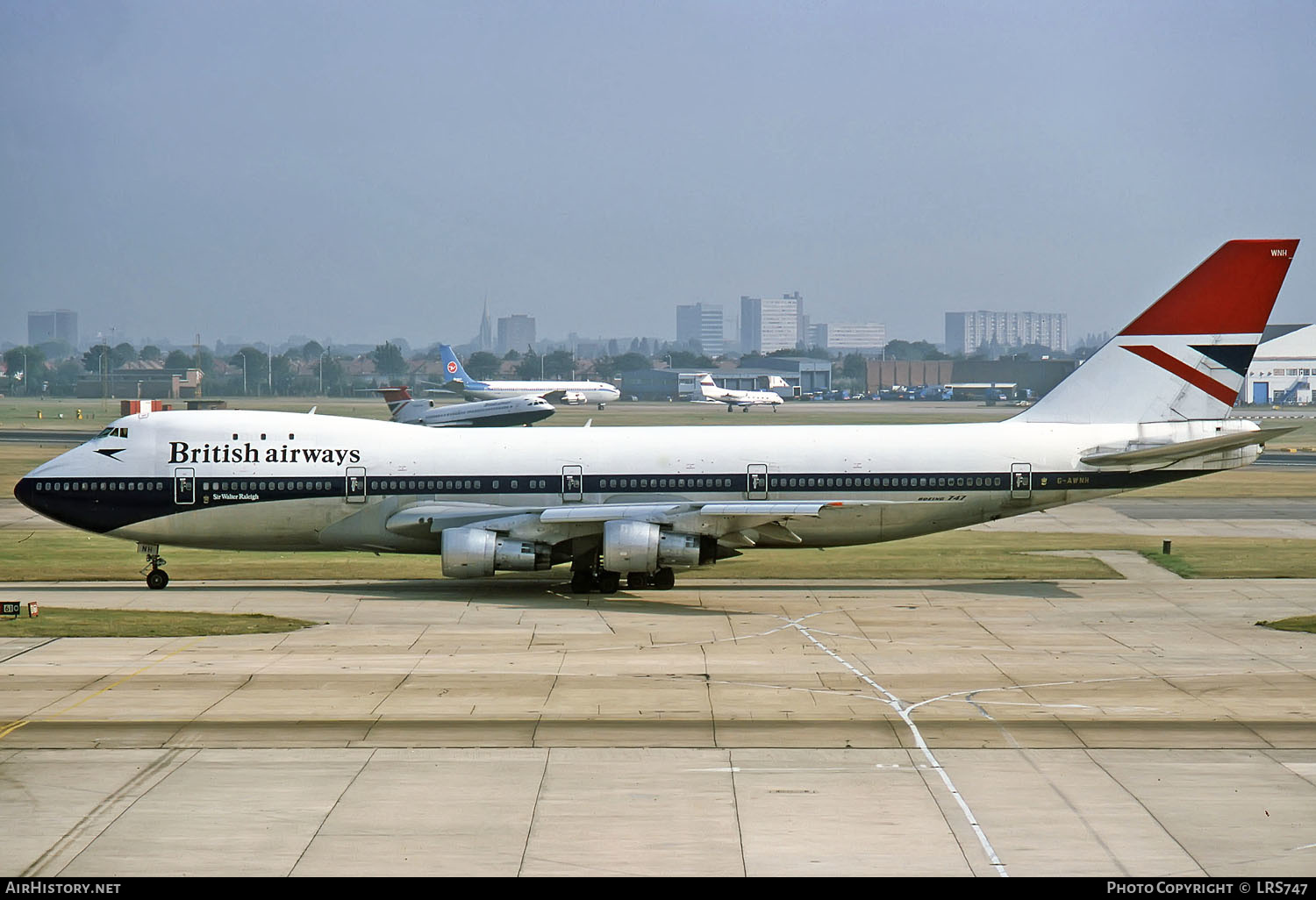 Aircraft Photo of G-AWNH | Boeing 747-136 | British Airways | AirHistory.net #295137