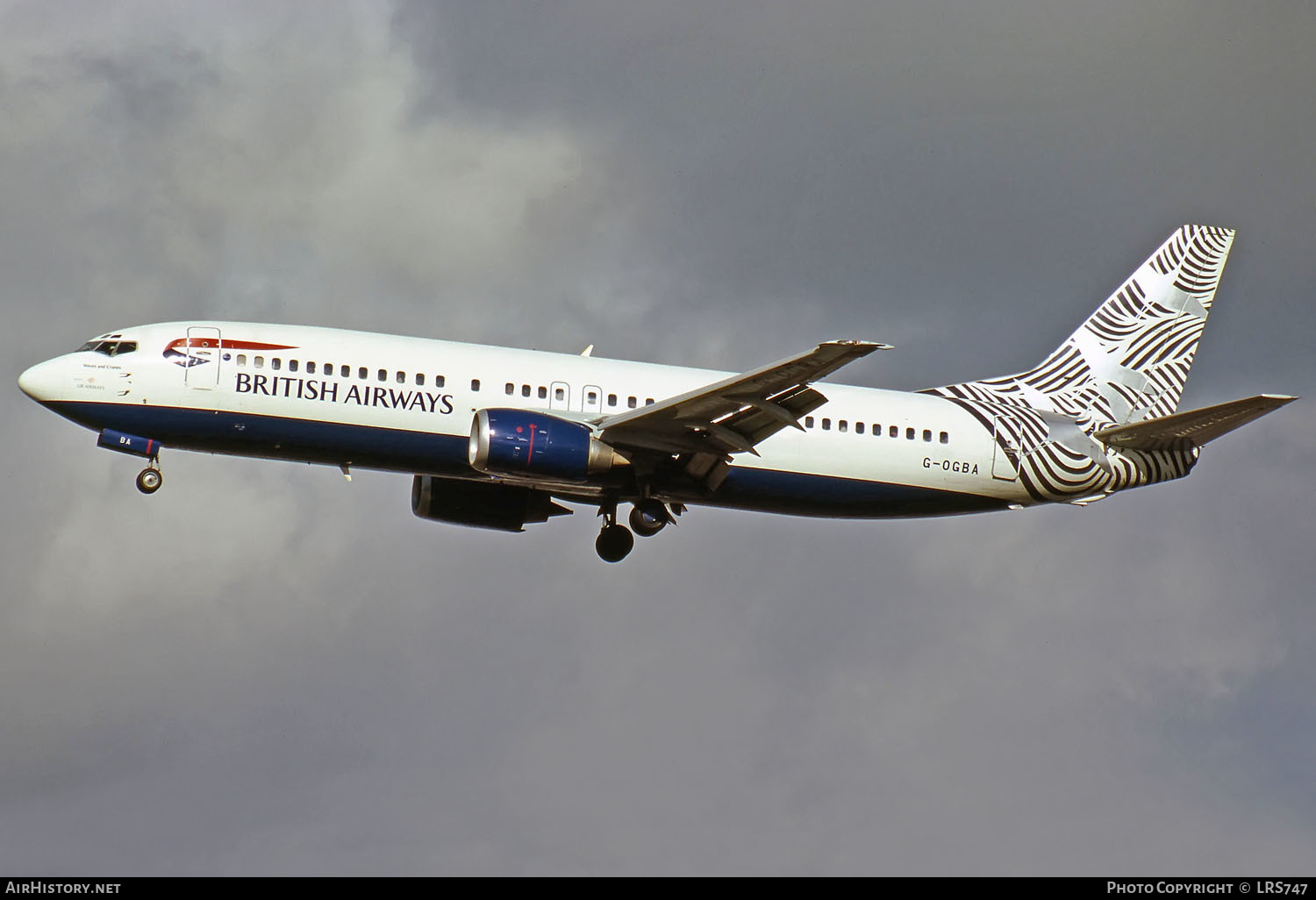 Aircraft Photo of G-OGBA | Boeing 737-4S3 | British Airways | AirHistory.net #295139
