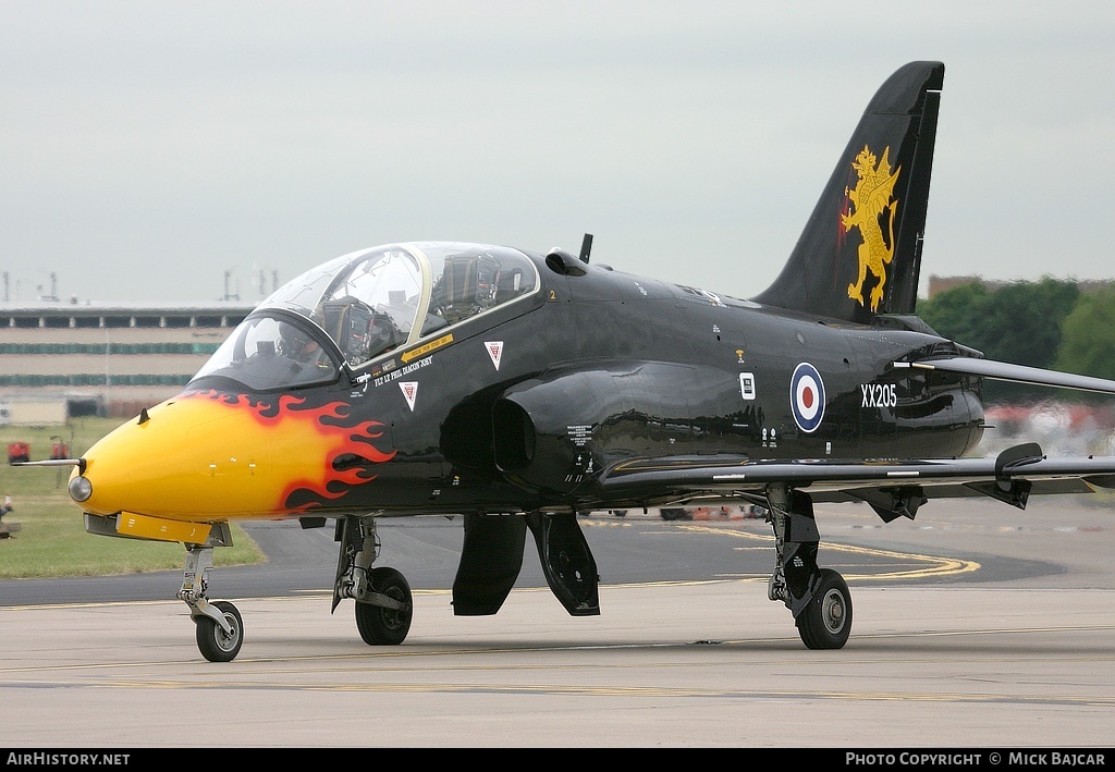 Aircraft Photo of XX205 | British Aerospace Hawk T1A | UK - Air Force | AirHistory.net #295149