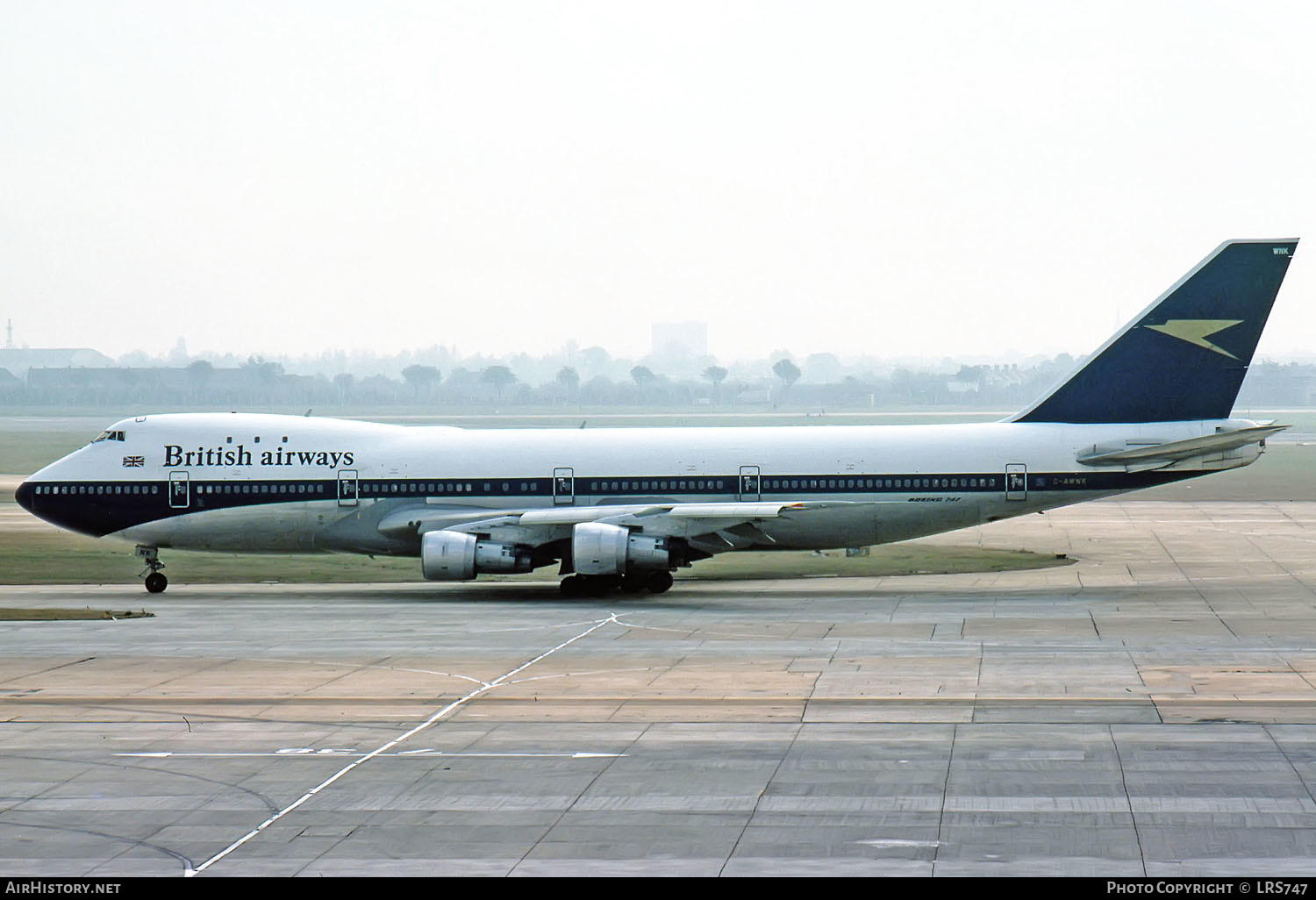 Aircraft Photo of G-AWNK | Boeing 747-136 | British Airways | AirHistory.net #295153