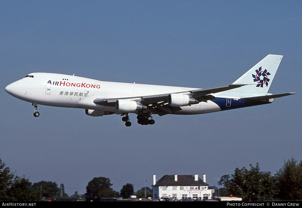 Aircraft Photo of B-HME | Boeing 747-2L5B(SF) | Air Hong Kong | AirHistory.net #295154