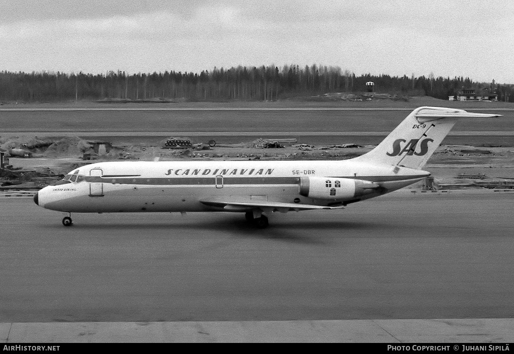 Aircraft Photo of SE-DBR | McDonnell Douglas DC-9-21 | Scandinavian Airlines - SAS | AirHistory.net #295164