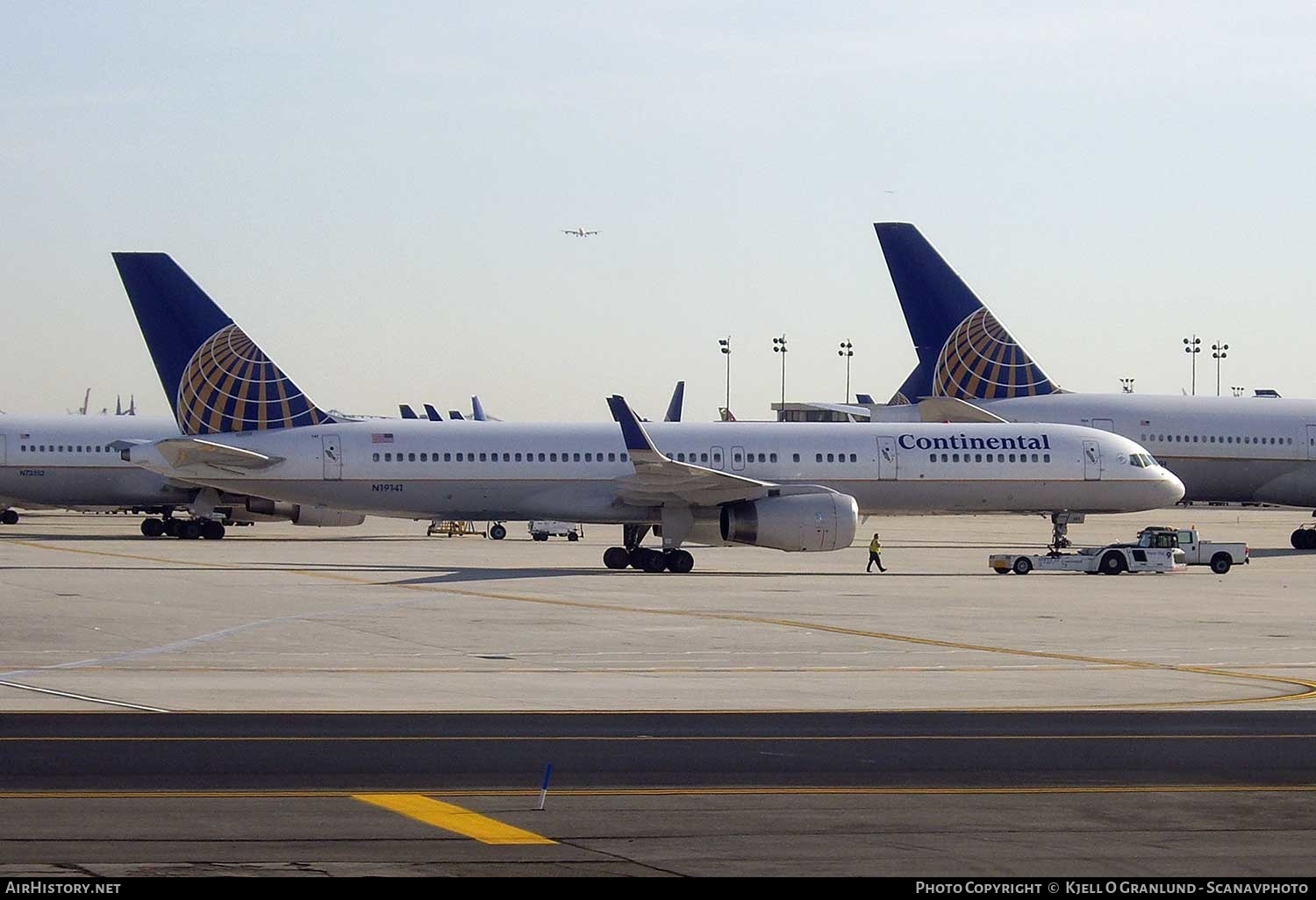 Aircraft Photo of N19141 | Boeing 757-224 | Continental Airlines | AirHistory.net #295183