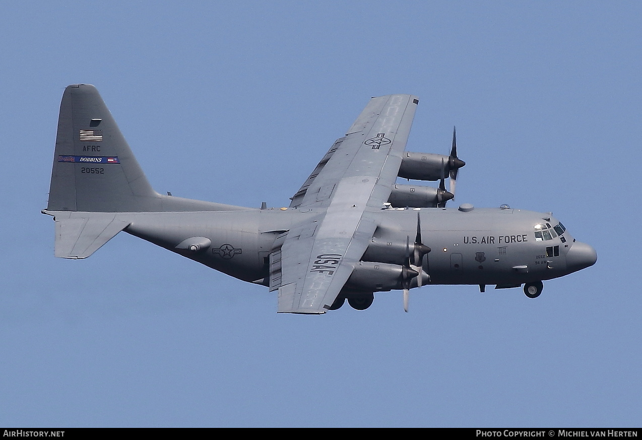 Aircraft Photo of 92-0552 / 20552 | Lockheed C-130H Hercules | USA - Air Force | AirHistory.net #295184