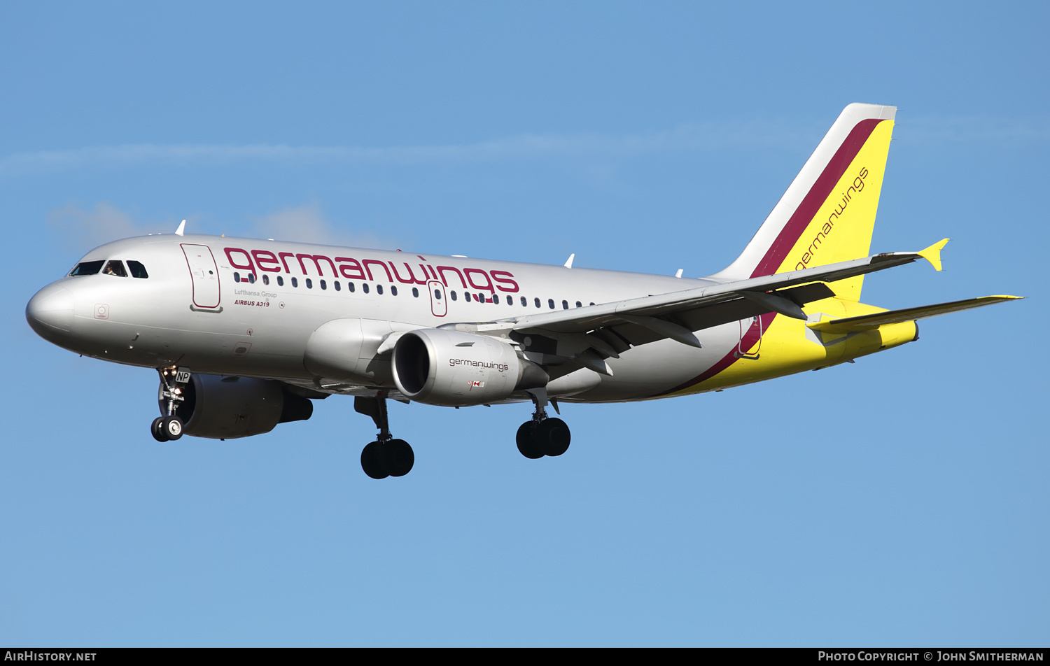 Aircraft Photo of D-AKNP | Airbus A319-112 | Germanwings | AirHistory.net #295193