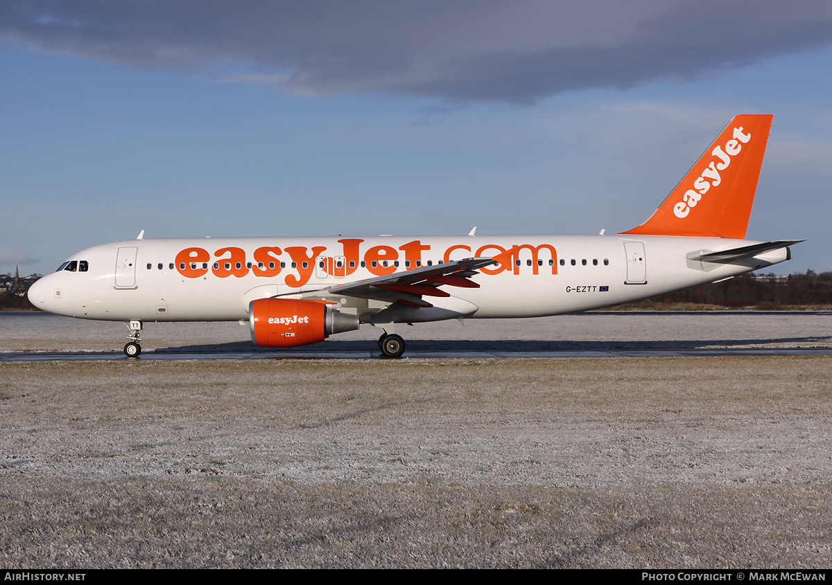 Aircraft Photo of G-EZTT | Airbus A320-214 | EasyJet | AirHistory.net #295199