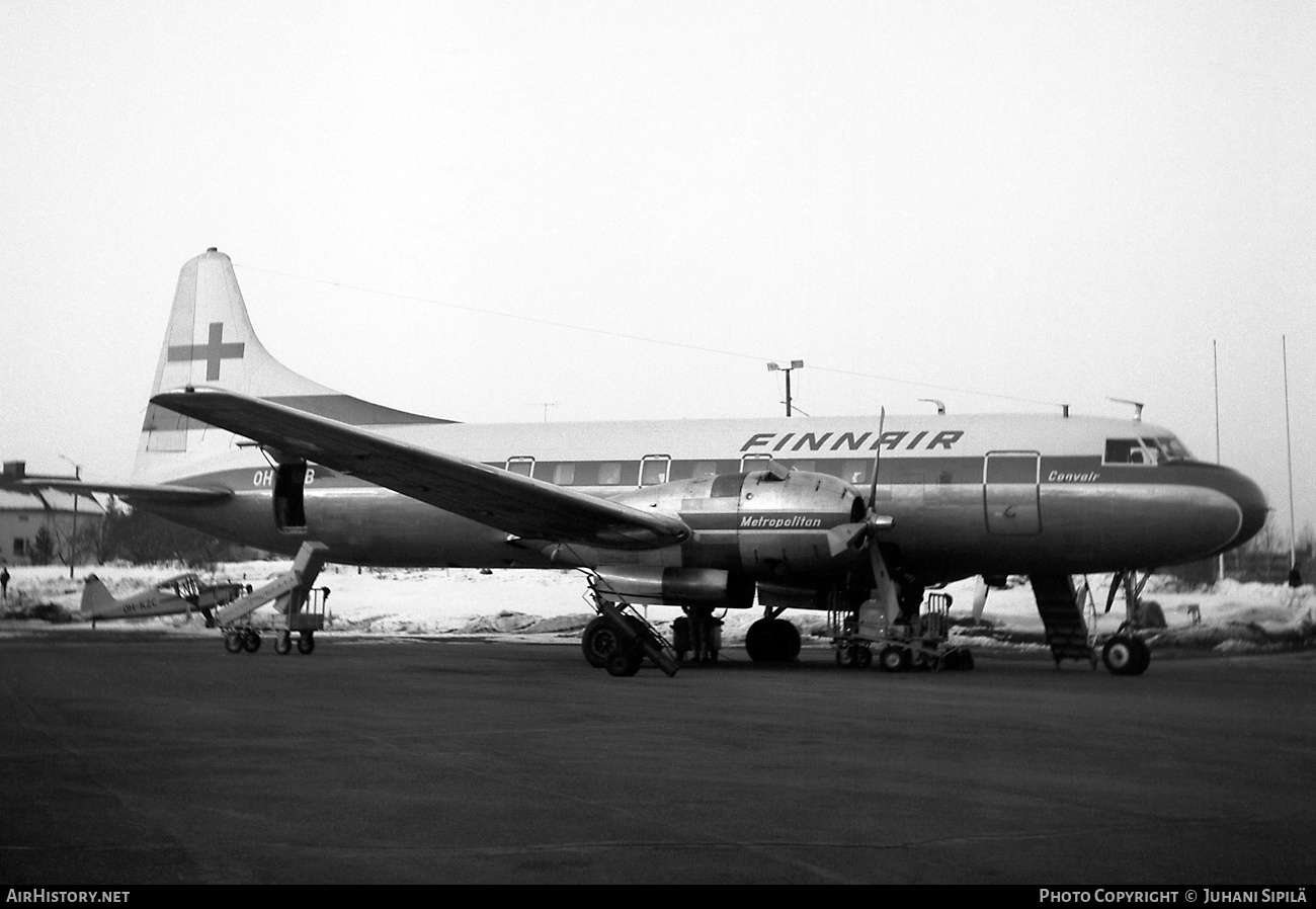 Aircraft Photo of OH-LRB | Convair 440-40 Metropolitan | Finnair | AirHistory.net #295202