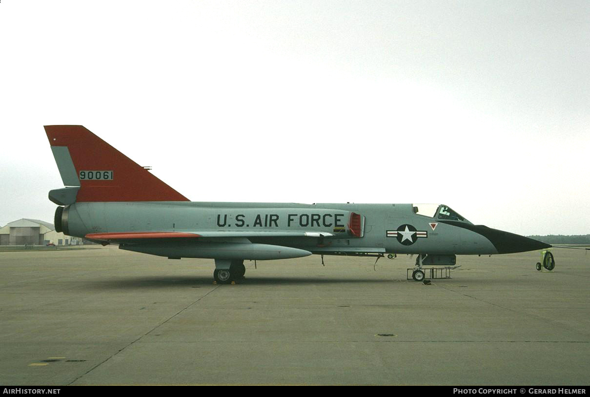 Aircraft Photo of 59-0061 / 90061 | Convair F-106A Delta Dart | USA - Air Force | AirHistory.net #295213
