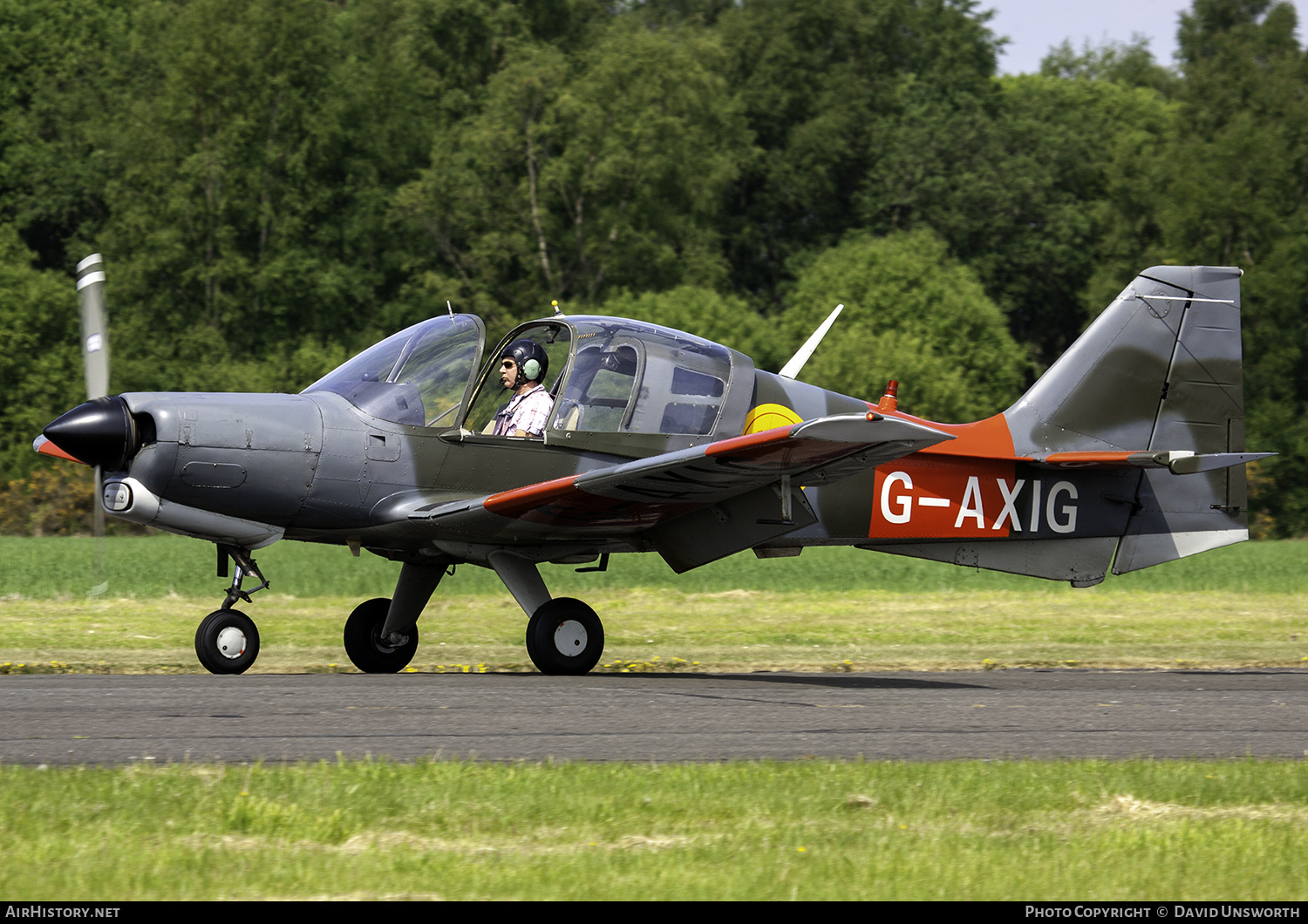 Aircraft Photo of G-AXIG | Scottish Aviation Bulldog 104 | AirHistory.net #295233