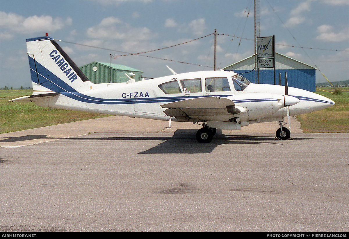 Aircraft Photo of C-FZAA | Piper PA-23-250 Aztec E | Cargair | AirHistory.net #295242