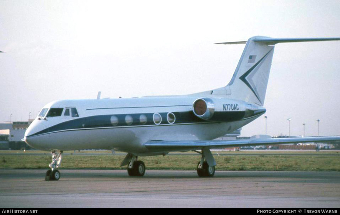 Aircraft Photo of N770AC | Grumman G-1159 Gulfstream II | AirHistory.net #295244