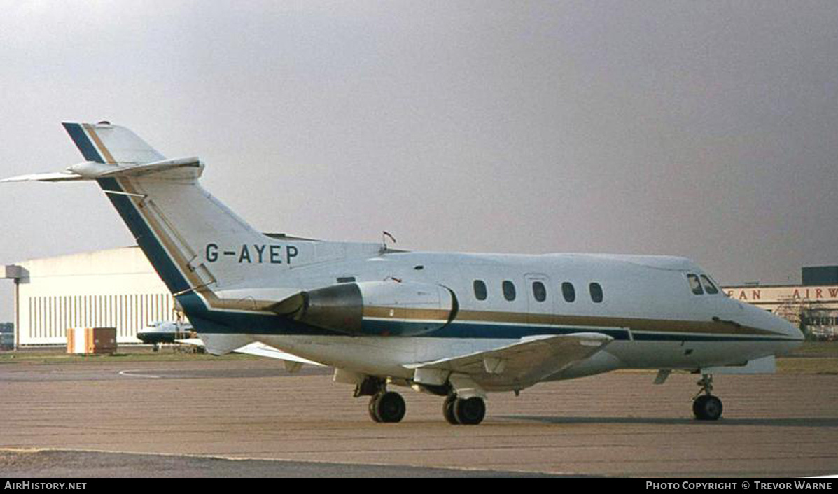 Aircraft Photo of G-AYEP | Hawker Siddeley HS-125-400B | AirHistory.net #295247