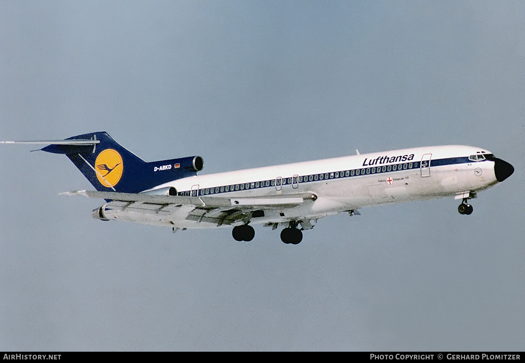 Aircraft Photo of D-ABKD | Boeing 727-230/Adv | Lufthansa | AirHistory.net #295250